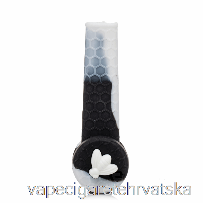 Vape Hrvatska Stratus Trio Silikonska Lula Crna Bijela